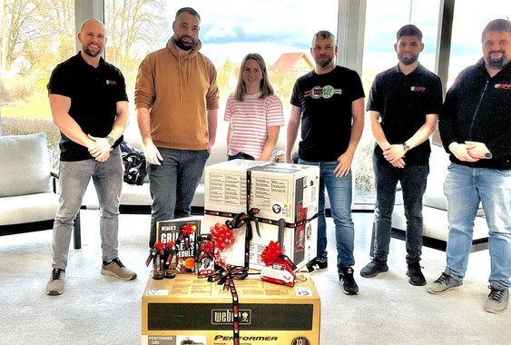 Glückliche Gewinner!