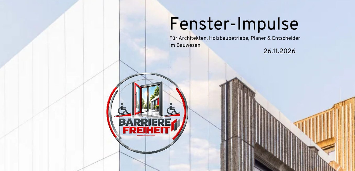 Fenster-Impulse: Einladung zum KIPF-Architektentag