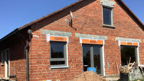 Fenster und Aufsatzrollladen