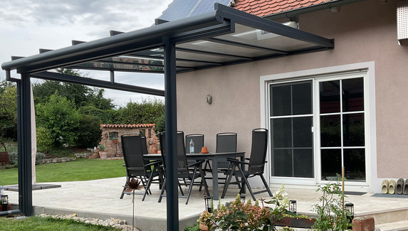 Terrassendach mit Zip Screen