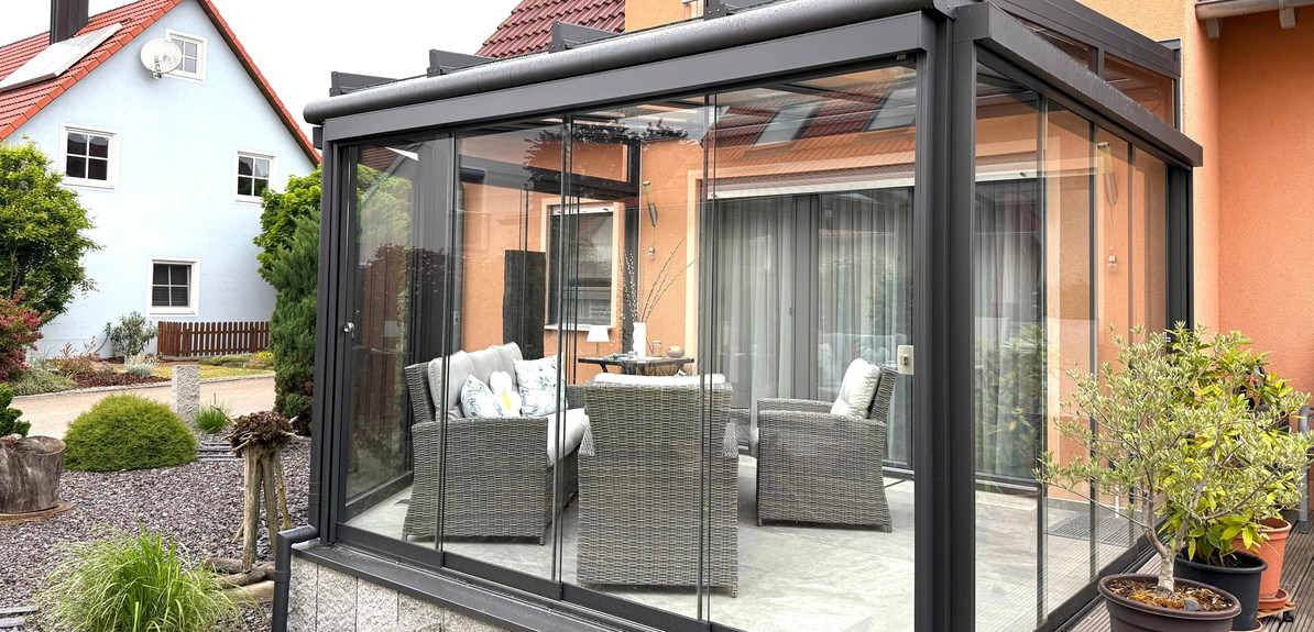 Kaltwintergarten mit Zip Screens