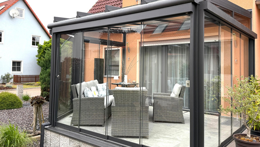 Kaltwintergarten mit Zip Screens