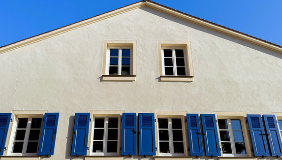 Aluminium Fensterladen Brillantblau 