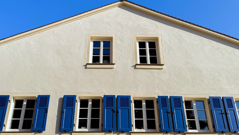 Aluminium Fensterladen Brillantblau 